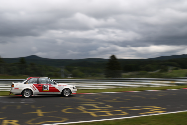 Toyota Corolla  an der Historic Trophy Nürburgring 2016 - FHR Langstrecken Cup