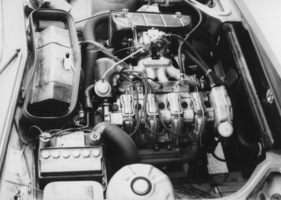 VW K 70 (1971) - Reihenvierzlinder im Bug