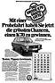 VW K 70 (1971) - Werbung in der Schweiz - Gratis-K70-Lotto
