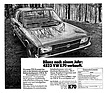 VW K 70 (1972) - Werbung in der Scheiz - 4522 K70 verkauft