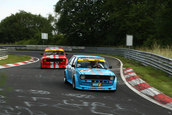 VW Polo 1  an der Historic Trophy Nürburgring 2016 - FHR Langstrecken Cup