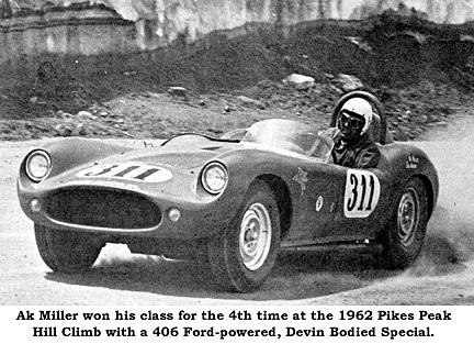 Vergessene Kunststoffautos aus den USA - Devin Ak Miller Special (1962)