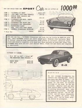 Vergessene Kunststoffautos aus den USA - Victress  () Vergessene Kunststoffautos aus den USA - Victress  ()