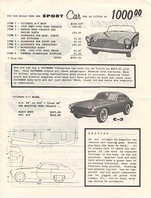 Vergessene Kunststoffautos aus den USA - Victress  ()