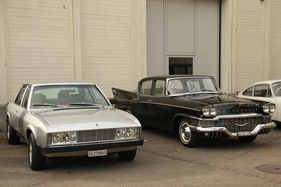 Zwei Exoten - Monteverdi Sierra und Studebaker - Oldtimermesse St. Gallen 2015