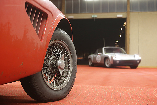 bei der Wagenabnahme an der Planai Classic 2013