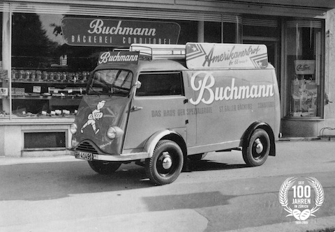 Fahrzeug der Bäckerei Buchmann