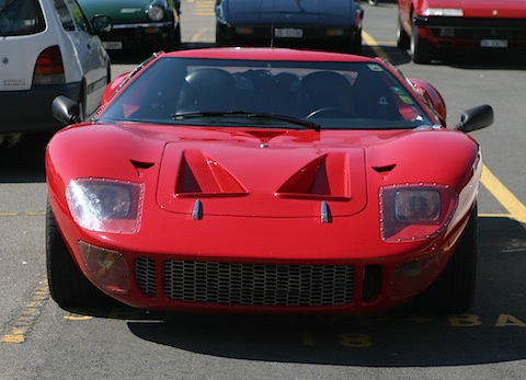 Ford GT 40 bei einem Oldtimertreffen 2005