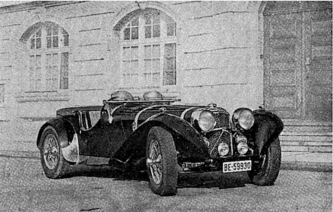 Artikelbild Restauration eines Jaguar SS 100 im Jahre 1957