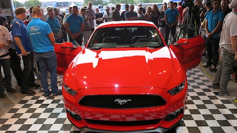 Der Ford Mustang Jahrgang 2015