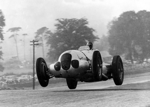 Mercedes W125 in Donington (© unbekannt)