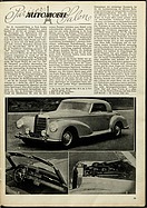 ADAC Motorwelt 11/1951 - Pariser Autosalon