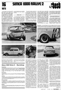 AR 22/1973 - Test Simca 1000 Rallye 2