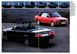 BMW E30 Cabriolet - Verkaufsprospekt (1988) - Seiten 6 und 7 BMW E30 Cabriolet - Verkaufsprospekt (1988) - Seiten 6 und 7