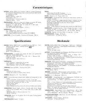 Facel-Vega Facellia - Verkaufsprospekt (1959) - Seite 2 Facel-Vega Facellia - Verkaufsprospekt (1959) - Seite 2