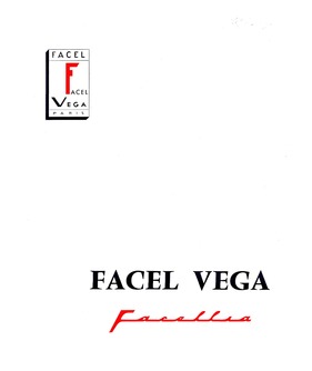 Facel-Vega Facellia - Verkaufsprospekt (1959) Facel-Vega Facellia - Verkaufsprospekt (1959)