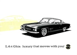 Ghia L.6.4 - Verkaufsprospekt (1962, engl.) - Seite 3 Ghia L.6.4 - Verkaufsprospekt (1962, engl.) - Seite 3