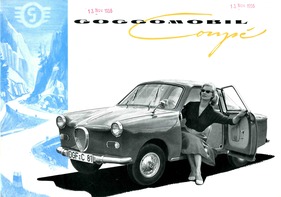 Goggomobil Coupé - Verkaufsprospekt (1956) Goggomobil Coupé - Verkaufsprospekt (1956)