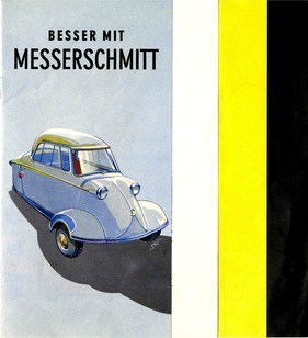 Messerschmitt KR 200 Prospekt von 1957 Messerschmitt KR 200 Prospekt von 1957