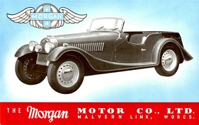 Morgan Plus Four - Verkaufsprospekt (1952) Morgan Plus Four - Verkaufsprospekt (1952)