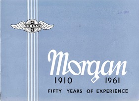 Morgan - Verkaufsprospekt (1961) Morgan - Verkaufsprospekt (1961)