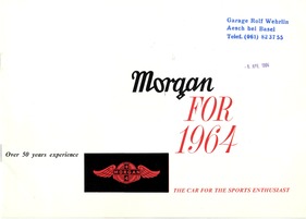 Morgan - Verkaufsprospekt (1964) Morgan - Verkaufsprospekt (1964)