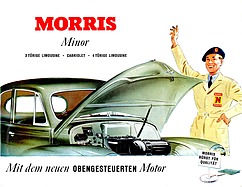 Morris Minor - Verkaufsprospekt (1950) Morris Minor - Verkaufsprospekt (1950)