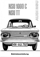 NSU 1000C / TT - Handbuch (1971) NSU 1000C / TT - Handbuch (1971)