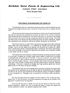 Rochdale - Prospekt (1959, engl.) Rochdale - Prospekt (1959, engl.)