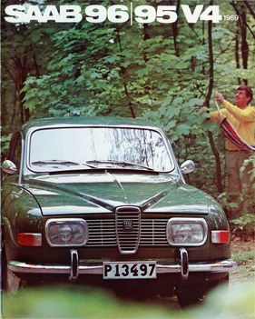Saab 96 und 95 V4 - Verkaufsprospekt (1969) Saab 96 und 95 V4 - Verkaufsprospekt (1969)