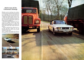Triumph Stag - Verkaufsprospekt (1973) - Seiten 4 und 5 Triumph Stag - Verkaufsprospekt (1973) - Seiten 4 und 5