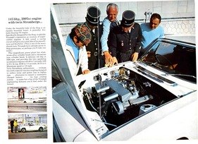 Triumph Stag - Verkaufsprospekt (1973) - Seiten 6 und 7 Triumph Stag - Verkaufsprospekt (1973) - Seiten 6 und 7