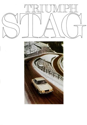 Triumph Stag - Verkaufsprospekt (1973) Triumph Stag - Verkaufsprospekt (1973)