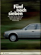 Testbericht: Fünf nach sieben - Fahrbericht BMW Fünfer (ADAC Motorwelt Nr. 2 vom 1. Februar 1988 - Seite 16)