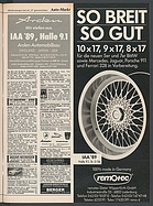 Seite 149 von Übersicht: auto motor und sport / Nr. 19 / 1989 - Titelseite