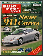 Seite  von Übersicht: auto motor und sport / Nr. 20 / 1996 - Titelseite
