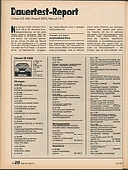 Testbericht: Dauertest-Report - Citroen CX 2400, Renault 30 TS, Renault 14 TL (auto motor und sport / Nr. 20 / 1977 - Seite 138)