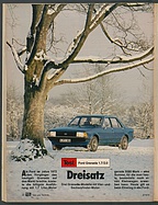 Testbericht: Dreisatz - Test Ford Granada 1.7 und 2.0 (auto motor und sport / Nr. 3 / 1978 - Seite 48)