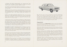 Opel Rekord A - Bedienungsanleitung (1963) - Seiten 22 und 23