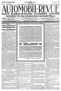 Seite 1 von AR Nr. 9 / 1922 vom 03.03
