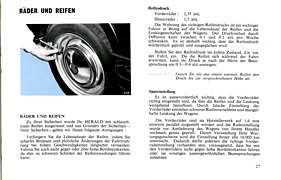 Triumph Herald - Handbuch (1959) - Seite 27