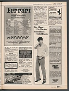 Seite 141 von Übersicht: auto motor und sport / Nr. 21 / 1985 - Titelseite