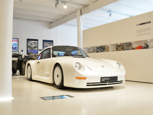 Porsche "Group B" study now in the Automuseum Prototype