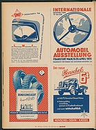 Seite 1 von Übersicht: Das Auto / Nr. 3 / 1951 - Titelseite