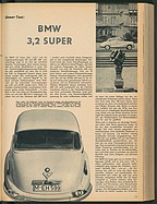 Testbericht: Test BMW 3,2 Super (auto motor und sport / Nr. 12 / 1959 - Seite 13)