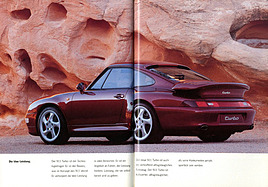 Die Idee Porsche 911 - Porsche 993 - Verkaufsliteratur (1996) - Seiten 66 und 67