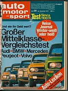 Seite 1 von auto motor und sport Nr. 26 / 1973