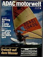 Seite 1 von ADAC Motorwelt Nr. 4 / 1981 vom 01.04