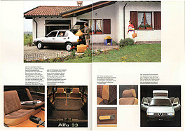 Alfa Romeo Alfa 33 - Verkaufsprospekt (1984) - Seiten 15 und 16