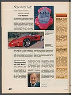 Seite 8 von Übersicht: auto motor und sport / Nr. 21 / 1991 - Titelseite